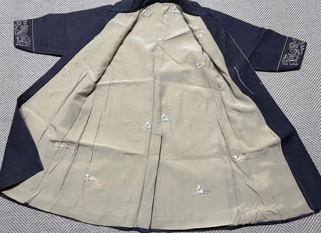 겨울 한복 누비 두루마기 66사이즈--2