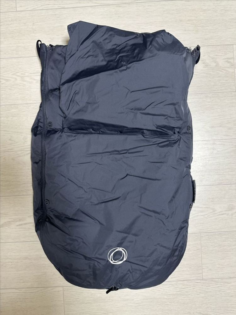 부가부 앤트 유모차 회색 + 레그레스트 + 컵홀더 + 앤트용 풋머프 + 폭스 고성능커버 일괄 이미지