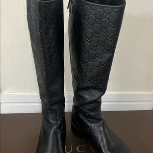 구찌(GUCCI) GG 엠보스드 레더 롱부츠 / 명품 부츠 신발