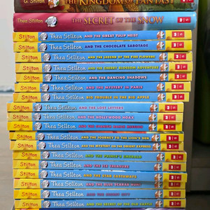 잠수네 영어) 티아스틸턴 등등 제로니모 원서. 영어책