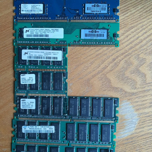 256MB 512MB DDR DDR2 RAM 일괄판매 이미지