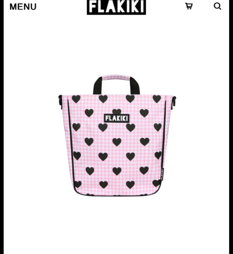 플라키키하트 보조가방/플라키키 실내화가방--0