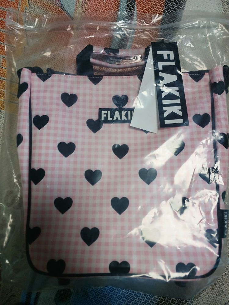 플라키키하트 보조가방/플라키키 실내화가방--1