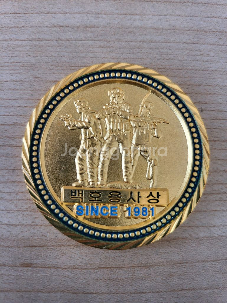 707특수임무단 기념코인(ㅂᆢ대 군대)--1