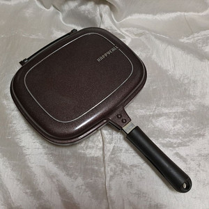 해피콜 그릴 양면팬 코팅 후라이팬 이미지