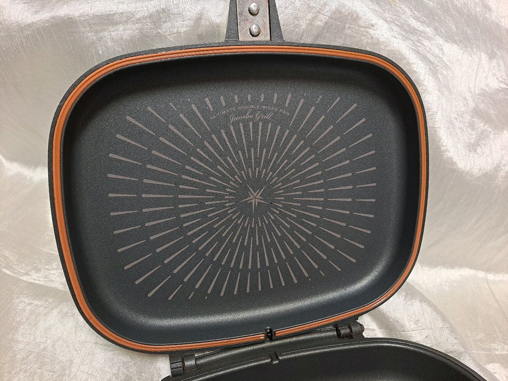 해피콜 그릴 양면팬 코팅 후라이팬 이미지