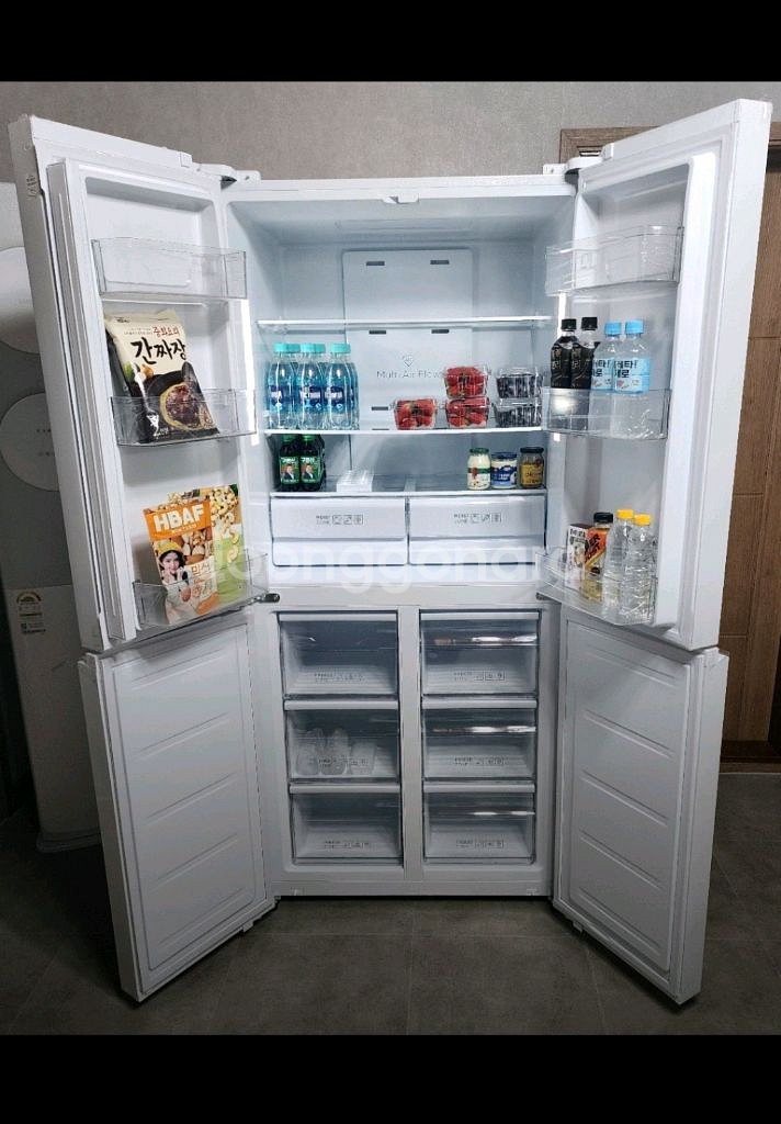 TCL 4도어 냉장고--1