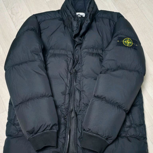 스톤아일랜드 20FW 크링클랩스 논후드 패딩 블랙 L 팝니다. 이미지