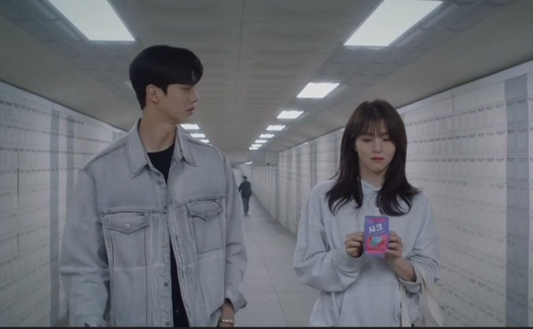 솔리드옴므 그레이 페이디드 데님 자켓 (송강 청자켓) 이미지