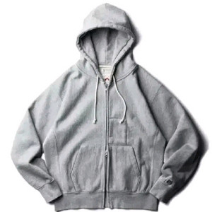 새상품 the resq 더 레스큐 그레이 후드집업 L