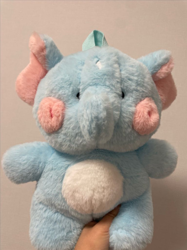 새상품 코끼리 가방 인형 두개전부 이미지