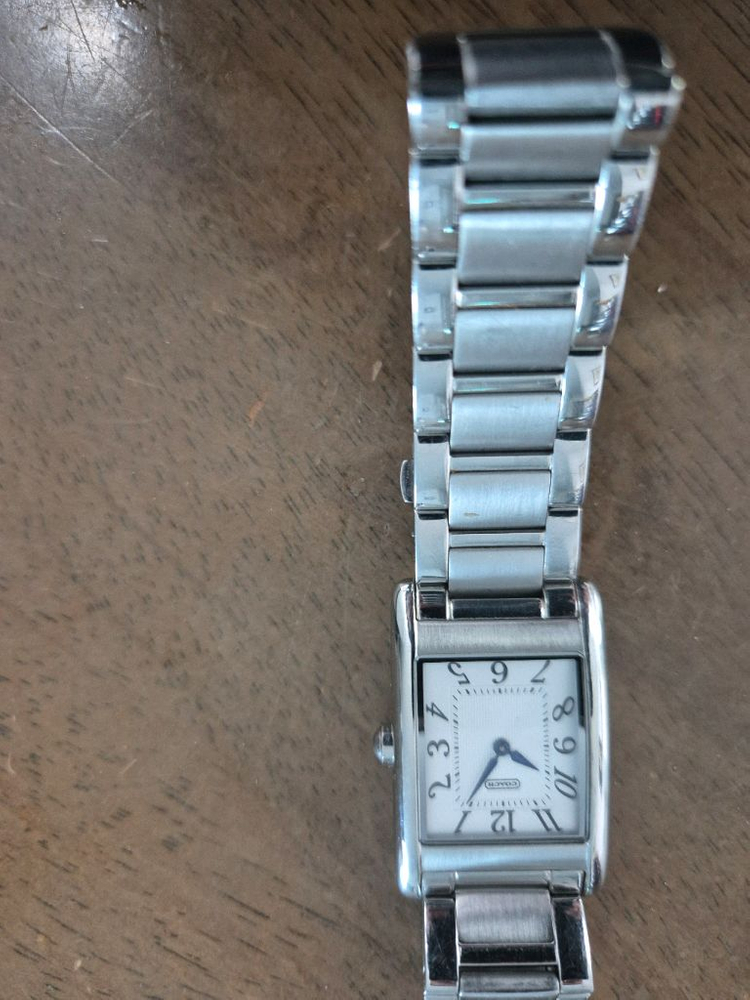 코치 탱크스타일 시계-남성용--1