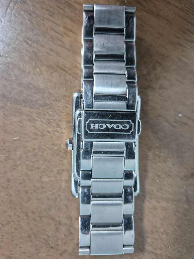 코치 탱크스타일 시계-남성용--4