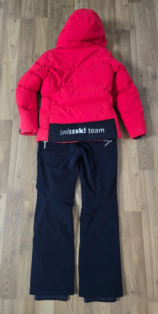 데상트 여성 스키복 상하--4