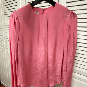 recto 렉토 핑크 블라우스