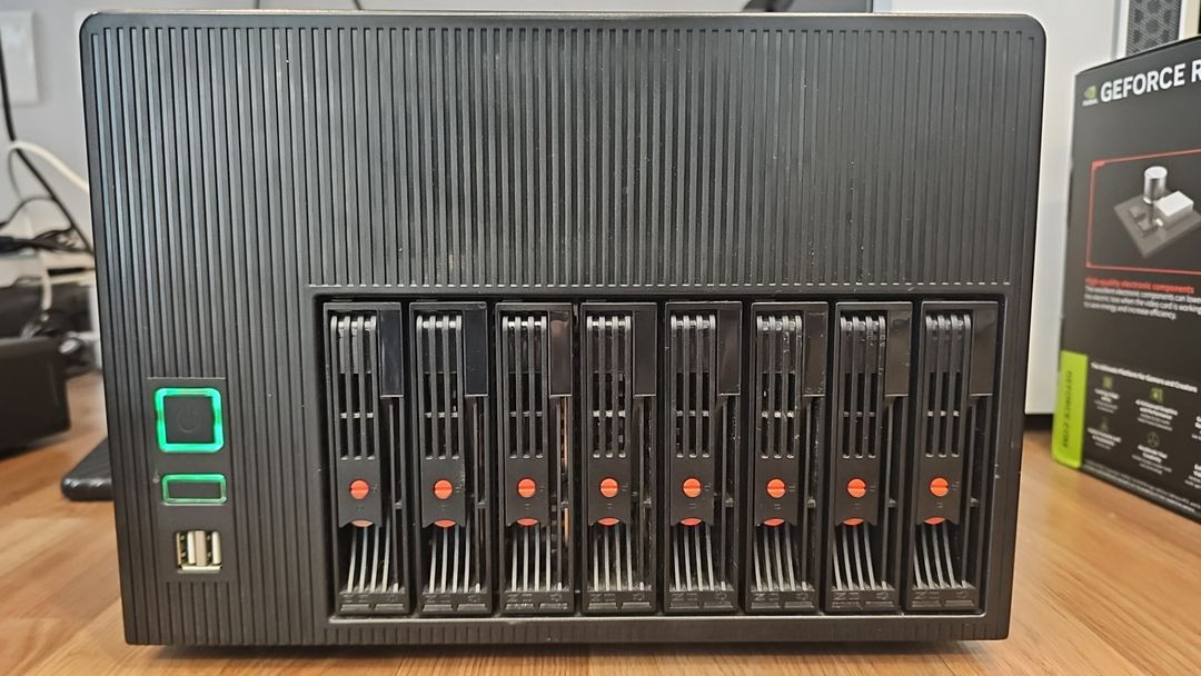 8베이 타오나스 16gb ECC 램 IPMI 원격접속 자작나스 판매--0