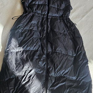 풋조이 롱 패딩 구스다운 조끼 베스트