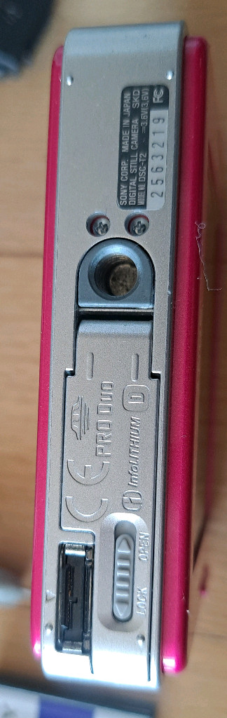 소니사이버샷 DST T2 깨끗 하고 구성품 있음 이미지