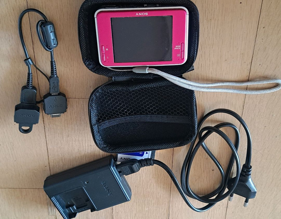 소니사이버샷 DST T2 깨끗 하고 구성품 있음 이미지