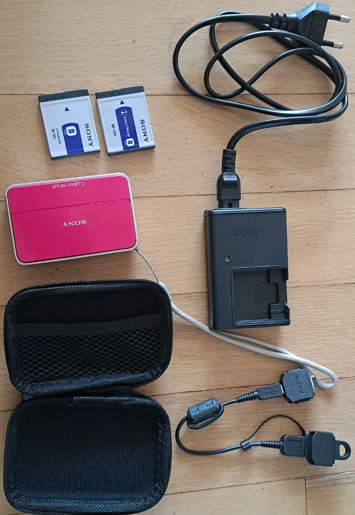 소니사이버샷 DST T2 깨끗 하고 구성품 있음 이미지