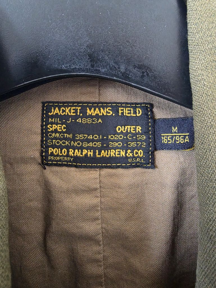 폴로랄프로렌 메이플 컴뱃 m51 야상 자켓--2