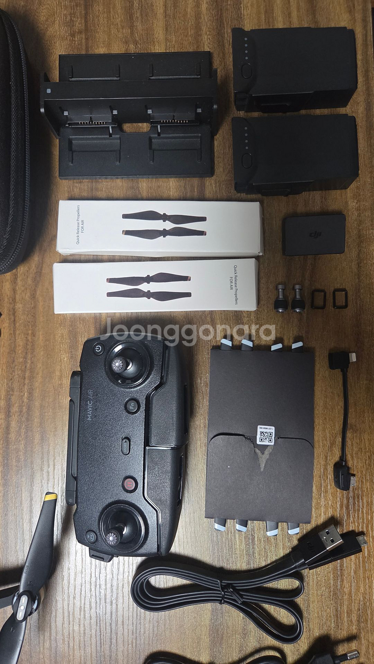 DJI 매빅 에어 드론 풀세트 27만원 에 팝니다--2