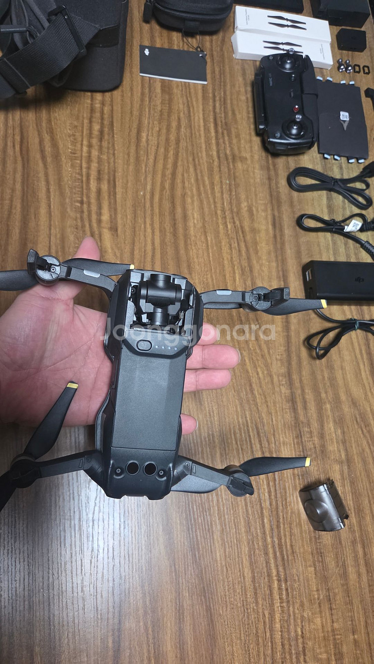 DJI 매빅 에어 드론 풀세트 27만원 에 팝니다--6