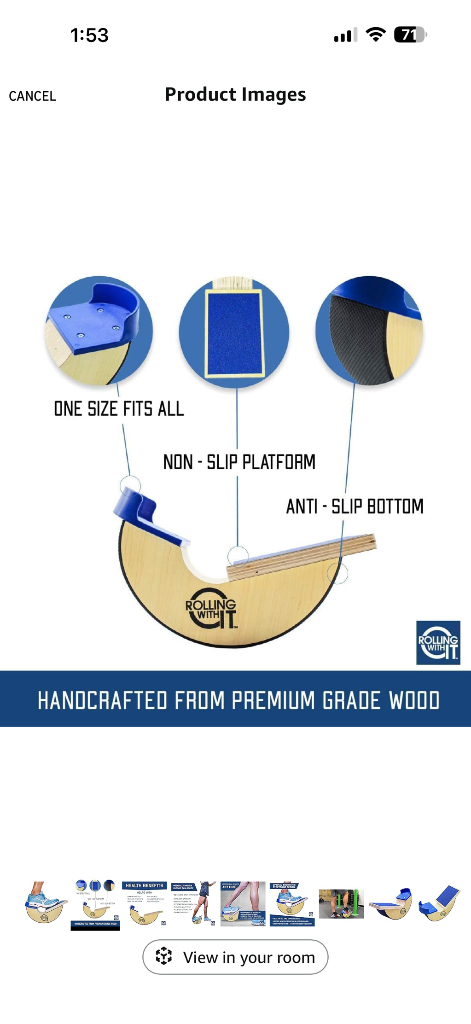 종아리 스트레칭 보드 스트레쳐 (미사용)--3