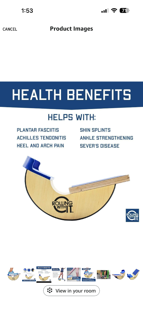 종아리 스트레칭 보드 스트레쳐 (미사용)--4