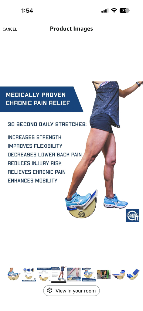 종아리 스트레칭 보드 스트레쳐 (미사용)--5