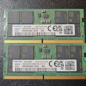 삼성전자 노트북 RAM DDR5-4800 (32GB x 2ea)