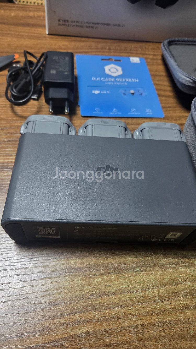 가격내림) DJI 매빅에어3S 플라이모어 콤보 개봉후 사용하지않는 새상품 과 2년 케어리프래쉬 판매합니다--2