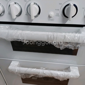 린나이 4구 가스오븐레인지 (미사용)