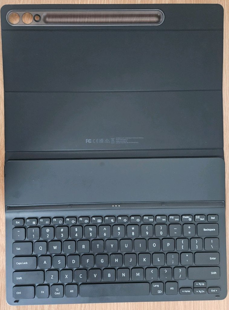 갤럭시 탭 s9+/s9fe+/s10 슬림 키보드 북커버 케이스 판매--0