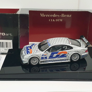 1:43 1/43 오토아트 메르세데스 벤츠 CLK DTM 2000 레이스카 다이캐스트 이미지