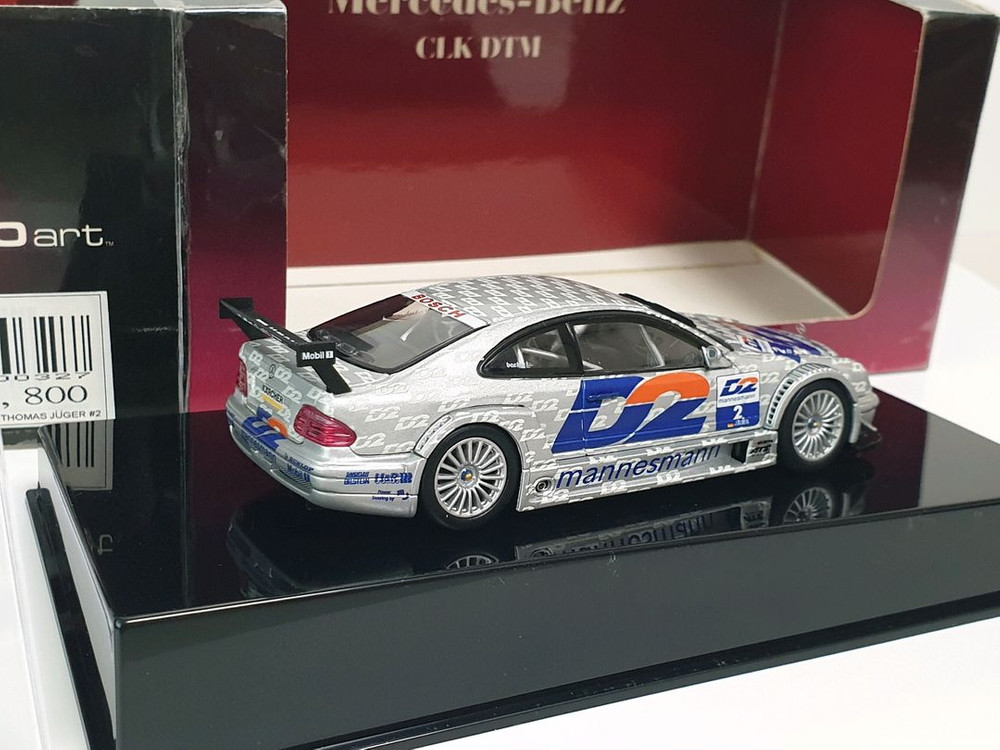 1:43 1/43 오토아트 메르세데스 벤츠 CLK DTM 2000 레이스카 다이캐스트 이미지