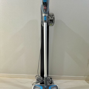 비쎌 슬림 스팀청소기+메탈릭거치대+추가걸레 /그레이블루 BA-BS2233S