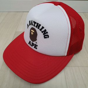 베이프 BAPE 레드캡 매쉬캡 트러커캡 볼캡 모자