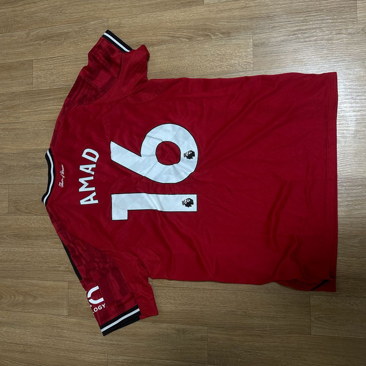 정품 아디다스 맨유 홈 25/26 유니폼 L 아마드 이미지