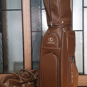 렉서스 골프백 & 보스턴백 세트 브라운