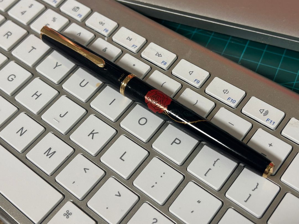 (70년대)파이롯트 마키에 만년필 - 국광회, 14K M--2