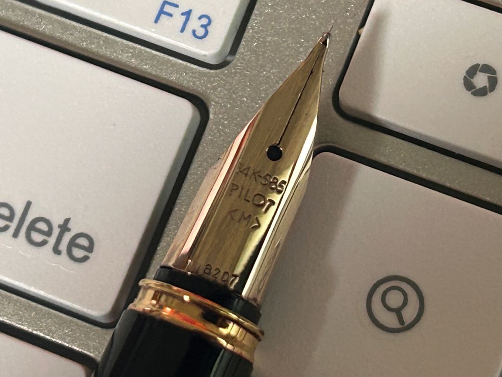 (70년대)파이롯트 마키에 만년필 - 국광회, 14K M--6