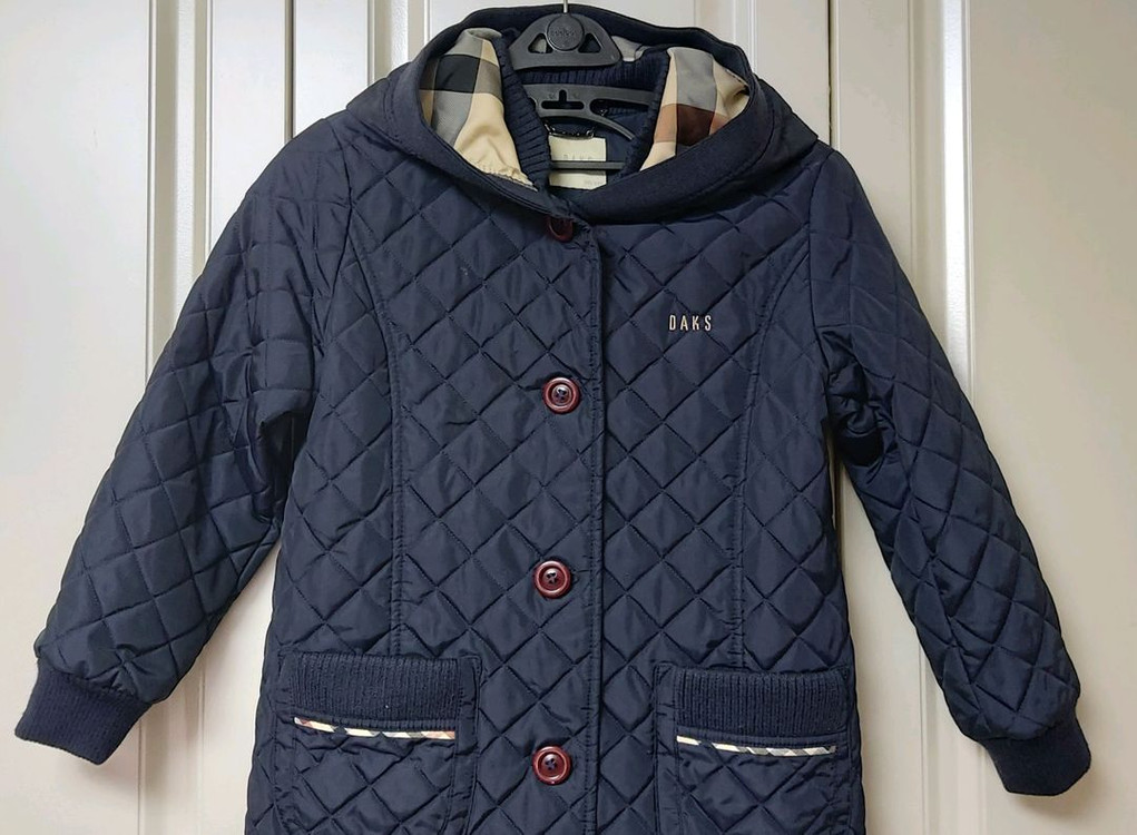 아동 닥스키즈 누빔퀼팅점퍼자켓150--1