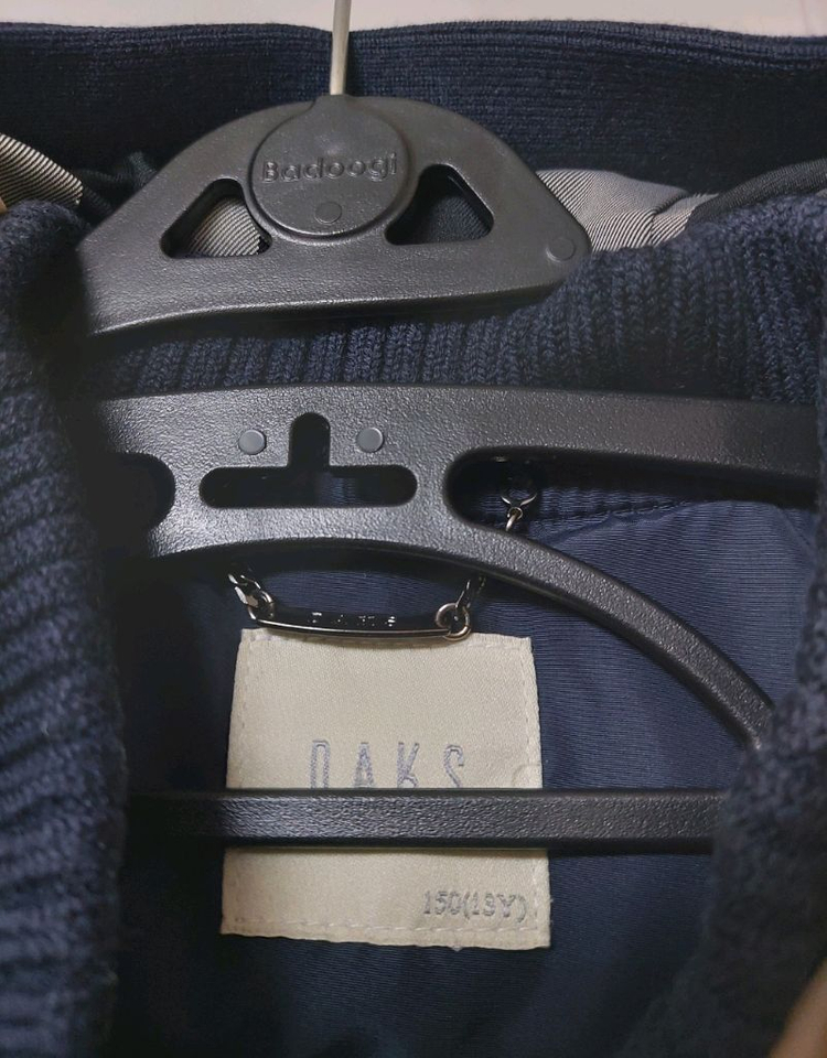 아동 닥스키즈 누빔퀼팅점퍼자켓150--2