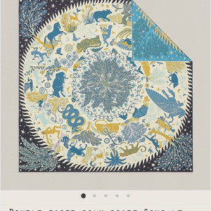 에르메스 까레 90 스카프 양면까레 오르페우스