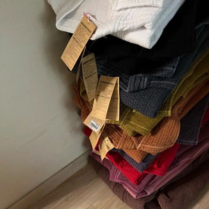 겨울 누비 생활한복 원피스 세트 새상품