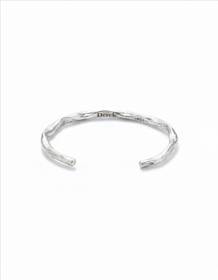 925 실버 뱅글 팔찌--1