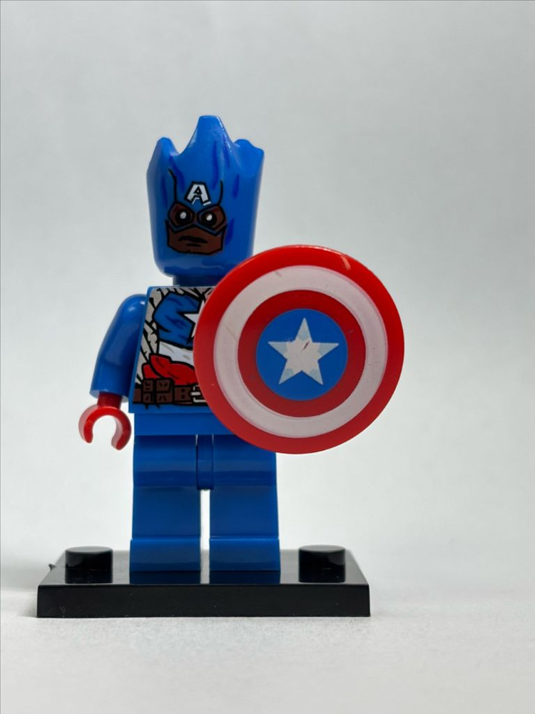 레고 마블 어벤져스 슈퍼 히어로즈 캡틴 그루트 커스텀 피규어 (호환)--0