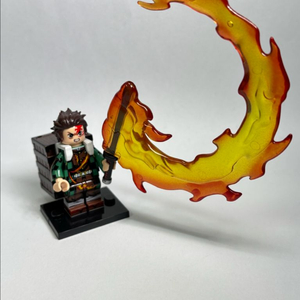 레고 귀멸의 칼날 카마도 탄지로 커스텀 피규어 (호환)