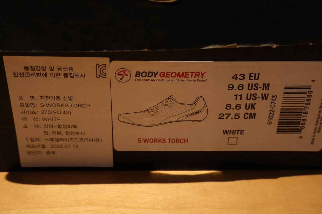 에스웍스 토치 로드 클릿 슈즈 이미지